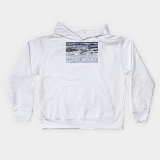 Storm Waves Kids Hoodie